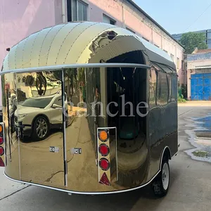 Camion de restauration mobile électrique tout équipé en acier inoxydable pour pizzas et frites, idéal pour la vente en extérieur - Product Image 6