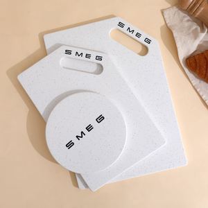 Planche à découper en marbre de qualité alimentaire double face anti-moisissure <span class=keywords><strong>Smeg</strong></span> avec finition anti-corrosion, valeur chromatique élevée - Product Image 3