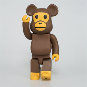Figuras de Juguete Bearbrick de 28 cm, 400%, Bapes Kaw, Adornos para Decoración del Hogar - Product Image 4