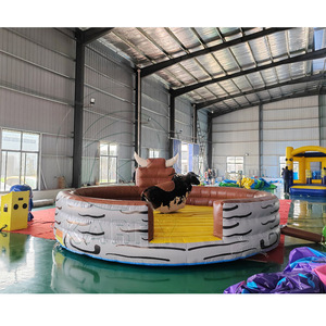 Colchoneta Hinchable Personalizada para <span class=keywords><strong>Toro</strong></span> Mecánico de Rodeo, Máquina Hinchable de Toros para Exteriores - Product Image 6