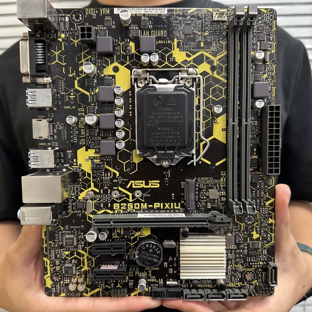 ASOS B250M B250 Motherboard for Intel 6th&7th Generation CPU Supporting DDR4 Ram M.2 NVME SSD Gaming Motherboard