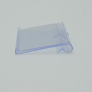 Rõ ràng giữ nhãn PVC móc nhựa siêu thị đùn Hồ Sơ Giá hiển thị giá giữ nhãn của siêu thị - Product Image 6