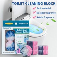 Tablettes nettoyantes pour toilettes aux enzymes bio, bulles bleues effervescentes, haute efficacité, élimination des taches, désodorisant parfumé pour toilettes