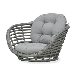 Chaise suspendue d'extérieur de style moderne pour cour N2008S, balançoire pendulaire simple pour Homo sapiens - Product Image 1