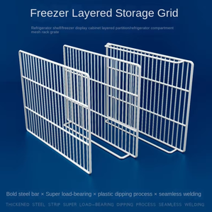 Tủ đông kệ lưu trữ giá nhựa tủ lạnh phân vùng lưới giá tiểu Kệ <span class=keywords><strong>Grate</strong></span> cho Laminate hiển thị siêu thị kệ - Product Image 5