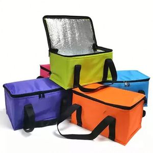 Bolsa Térmica Reutilizable Ecológica Personalizada para Supermercado, Bolsa de Compras Aislante de Tela No Tejida para Entrega de Comida Caliente y Recalefacción - Product Image 6