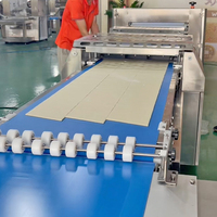 Ligne de production de croissants entièrement automatique, ligne de laminage de croissants, usines de boulangerie, ligne de production de croissants surgelés