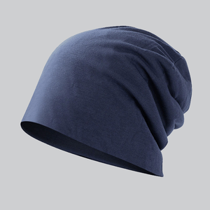 <span class=keywords><strong>Bonnet</strong></span> unisexe d'été en jersey fuchsia uni, double couche, style décontracté, en tissu pelucheux 100 % acrylique, idéal post-partum - Product Image 1