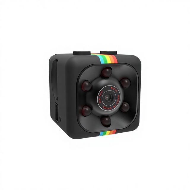 SQ11 Home Security Camera Infrared Night Vision HD 1080P Outdoor MicroSD/TF Card Storage Aerial Photography Sports DV Camera