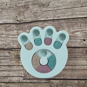 Jouet interactif pour chien en caoutchouc écologique, best-seller, pour l'entraînement de l'intelligence et la distribution de friandises - Product Image 3