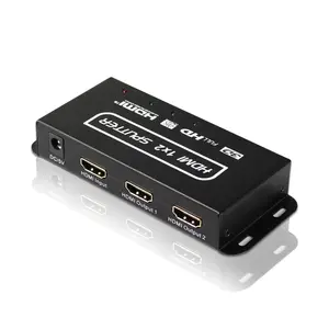 YUNZUO Factory hdmi splitter 1 in 2 out cable 1x2 hdmi splitter extender 4k hdmi splitter 1 in 2 out per doppi monitor