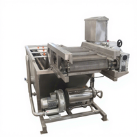 Commerciële groentewasmachine met grote capaciteit Motor Waterreiniging Multifunctionele groenteverwerkingsinstallatie Groenten