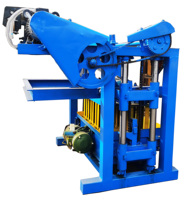 Machine automatique de fabrication de briques creuses en béton, facile à utiliser, pour sable et plastique, avec moule manuel