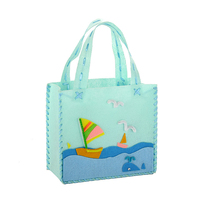 Lot de 6 pièces de sac à main en feutre Non tissé, Kits de bricolage pour enfants et femmes