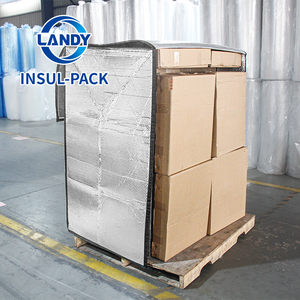 Housses de palette de fret imperméables, housses de palette thermiques isolées en plastique - Product Image 4