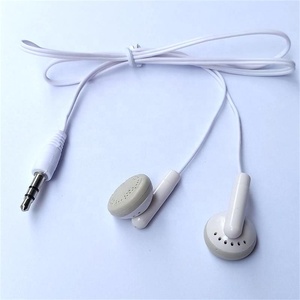 Auriculares desechables blancos, los más baratos, para autobús o avión, regalo escolar, uso único - Product Image 4