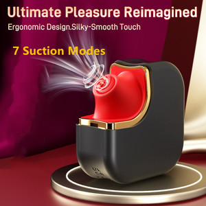 Machine de stimulation des mamelons en forme de cube à 7 fréquences, vibromasseur suceur de point G, jouet sexuel pour femmes - Product Image 2