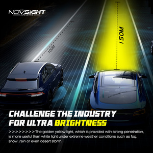 Novsight A500-N12Y h7 10000lm oem odm renkli <span class=keywords><strong>led</strong></span> sarı sis lambası far kitleri h11 otomobil parçaları araba h4 3000k <span class=keywords><strong>led</strong></span> far lambaları