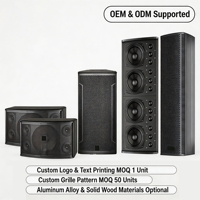 Haut-parleur audio professionnel passif 2 voies NX-10/12 de 12 pouces à large bande 450W avec système de fixation M8 pour une clarté vocale élevée en auditorium et salle de banquet