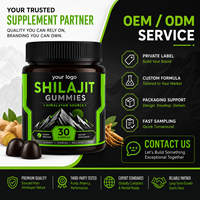 Formule Personnalisée en Vrac Certifiée GMP Végétalienne Sans OGM Résine Brute de l'Himalaya Ginseng Maca Énergie Endurance Vitalité Shilajit Adulte 100%