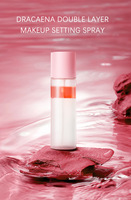 Spray Fixateur Hydratant Liquide Double Couche Scintillant Effet Minéral Dragon Blood Tree OEM ODM Maquillage Visage Longue Tenue Personnalisé