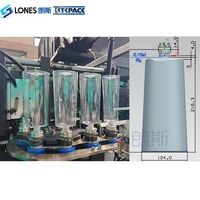 Machine de soufflage entièrement automatique pour la fabrication de bouteilles d'eau en plastique PET, avec PLC, pour bouteilles de thé, de jus, de cosmétiques et de boissons de 10 ml à 2 l, certifiée CE ISO