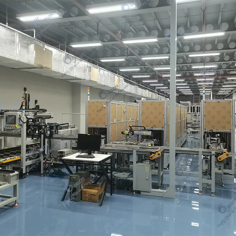 Gelon Brand Prismatic Cell Production Plant for Lithium Ion Battery Manufacturing Machines