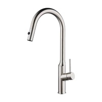 Meilleure vente robinet de lavabo extractible pistolet brossé gris or noir robinet d'évier de cuisine robinet de cuisine