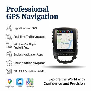 Per Buick Excelle XT / <span class=keywords><strong>Opel</strong></span> <span class=keywords><strong>Astra</strong></span> J (2010-2014) Schermo Verticale Tesla da 9.7" Autoradio Android Auto CarPlay Multimedia - Product Image 4