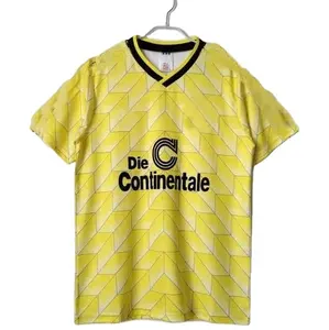 1988 1989 Moller dichel Helmer maglia da calcio retrò 88 89 Borussia Zorc Dortmund maglia da calcio classica vintage