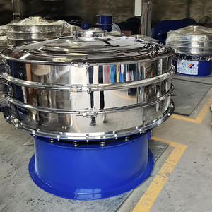 Criblage de poudre d'assaisonnement alimentaire, économie d'énergie et crible vibrant rotatif à ultrasons à haute efficacité - Product Image 5