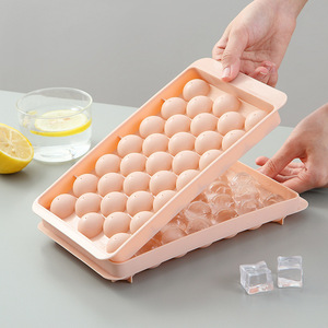 Bandeja de silicona para cubitos de hielo, 20 cavidades, reutilizable para enfriar bebidas en fiestas - Product Image 3