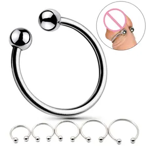 Penis Ring Roestvrij Ringen Hoofd Glan Stimulerende Volwassen Producten Man Sex Toys Metalen Ring Speeltjes Voor Mannen Vertraging Ejaculatie