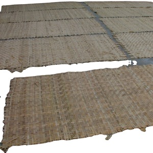 Bamboo Strip Mats Machine Woven For Construction Sites Raw Material Yellow Color ZTX 01 Industrial Use Building Materials - Product Image 5