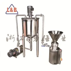 stainless steel multi-functional small tomato sauce colloid mill sweet sauce mixing tank