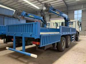 Howo איכות יציבה בשימוש משאית רכוב מנוף הידראולי זרוע טלסקופית ציוד הרמת מנוף נייד - Product Image 2