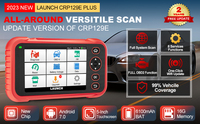 Launch CRP129E PLUS Escaneo completo del sistema 8 Funciones DE SERVICIOS OBD2 Escáner DIY Crp 129 Lector de código Herramienta de diagnóstico de coche universal