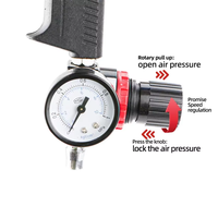 Pistolet pneumatique de calfeutrage 400 ml avec buse pour joints en caoutchouc domestiques et de construction