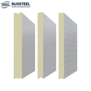 Paneles Sándwich de Acero Ignífugos con Aislamiento Térmico para Paredes Exteriores a <span class=keywords><strong>Precio</strong></span> Competitivo por <span class=keywords><strong>M2</strong></span> - Product Image 2