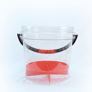 High Melting Point Clear Plastic Water Bucket for All Occasion