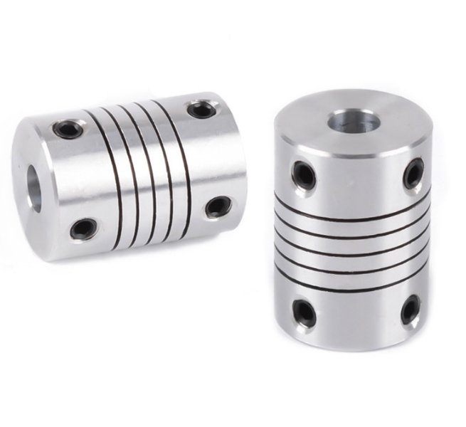 Гибкая вала из алюминиевого сплава под заказ, Эластичная муфта, резьба, моторная муфта