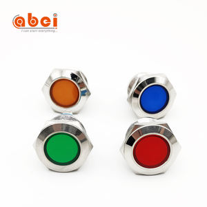 19mm 22mm Voyant LED 6V 12V 24V 110V 220V Étanche Haute Luminosité Signal Indicateur Signal Lampe - Product Image 2