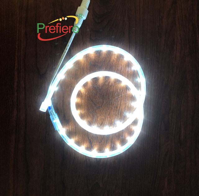 IP68 Waterproof 36 LEDs/meter PVC LED Strip Lights 100m Length CRI 90 Warm White for Garden Holiday Parties Christmas