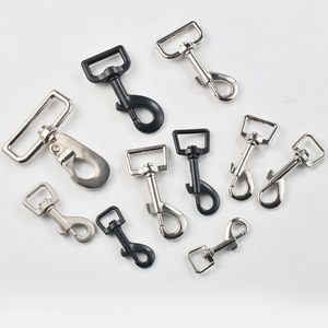 Zinc Alloy Carabiner Keychain Gun Shape Pet Clip Silver Hard Wearing Metal <b>Key</b> <b>Chains</b> - Product Image 3