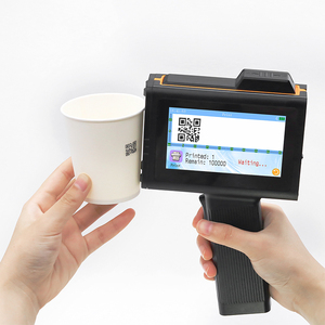 Impresora de Inyección de Tinta Portátil, Económica e Inteligente, Máquina de Codificación de Cajas Multilingüe para Imprimir en Vasos - Product Image 1