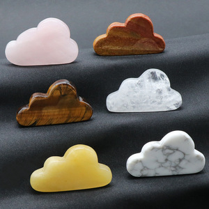 Quartz rose nuage gemmes guérison cristal Feng Shui décor cristal sculpté nuage mignon pierres naturelles <span class=keywords><strong>et</strong></span> <span class=keywords><strong>minéraux</strong></span> cristal - Product Image 3
