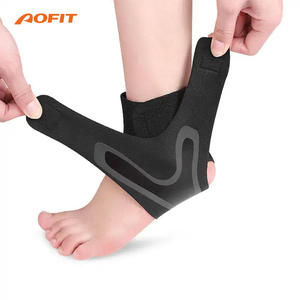 Attelle de cheville élastique ajustable et personnalisable pour le soutien du pied tombant, étanche et stabilisatrice des ligaments - Product Image 1