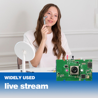Module de caméra PC 4000*3000, caméra PC 4K Full HD avec micro USB, carte PCB de caméra PC, conception personnalisée, webcam 4K 60fps pour PC