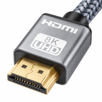 Câble Ultra HD 4K 8K 48 Gbit/s haute vitesse mâle-mâle avec gaine en PVC pour projecteur et ordinateur, longueur 1M-5M, HDR dynamique audio/vidéo