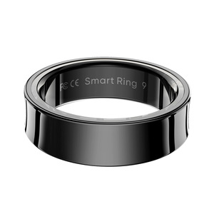 แหวนอัจฉริยะ R09 พร้อมระบบตรวจวัดอัตราการเต้นของหัวใจ หน้าจอ AMOLED กันน้ำระดับ IP68 สำหรับการติดตามสุขภาพและการวิเคราะห์การนอนหลับ - Product Image 3